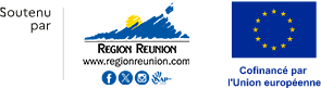 Soutenu par la Région Réunion et l'Union Européenne